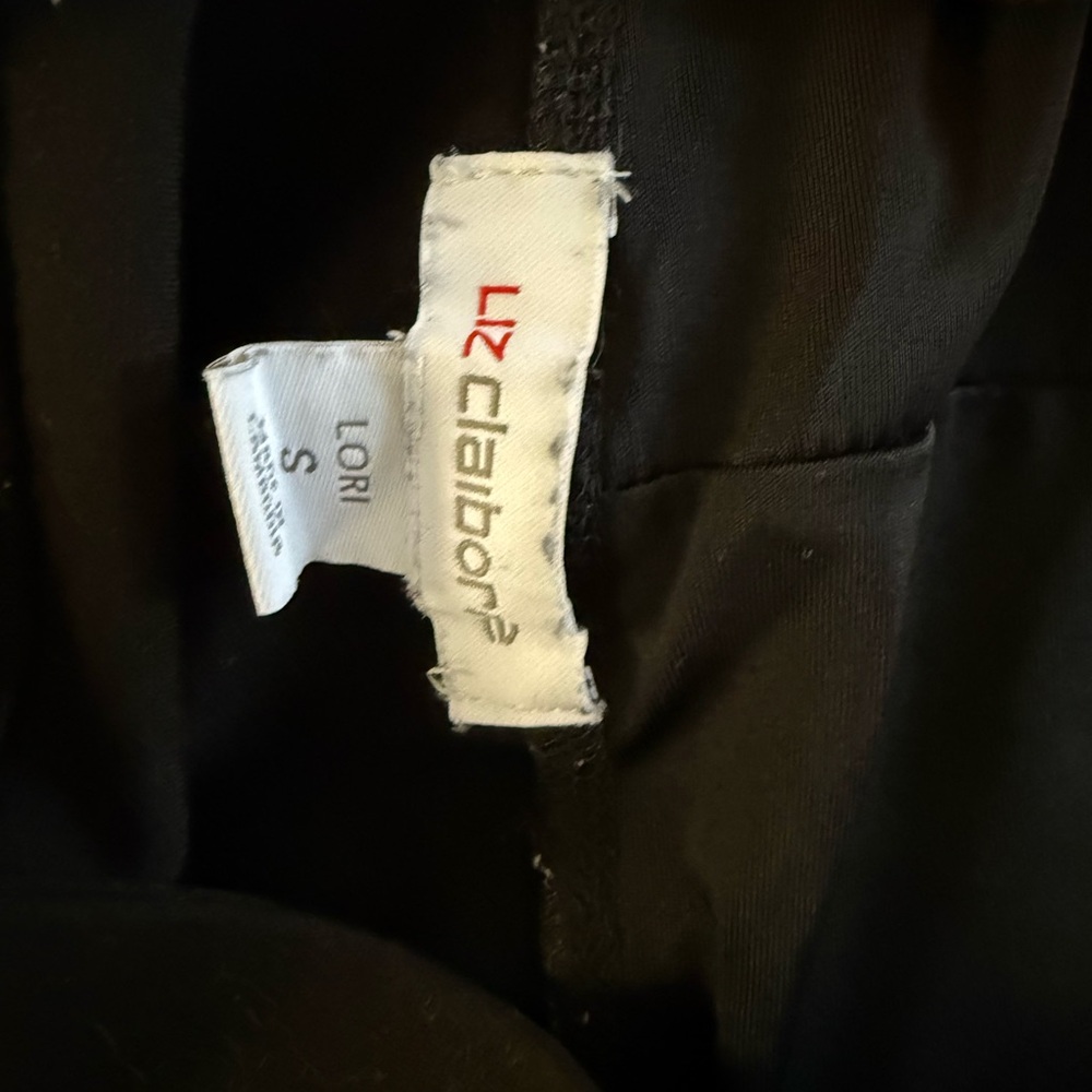 Liz Claiborne Bootcut Black Dress Pants